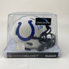 Autographed/Signed Pat McAfee Indianapolis Colts Lunar Eclipse Mini Football Helmet Beckett BAS COA