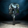 Dark Knight/Joker #2 - Pickleball Paddle by The Mad Pickler
