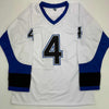 Autographed/Signed Vincent Lecavalier 2004 SC Champs Tampa Bay White Hockey Jersey JSA COA by Hall of Fame Sports Memorabilia