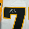 Autographed/Signed Paul Coffey Pittsburgh White Hockey Jersey JSA COA by Hall of Fame Sports Memorabilia