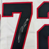 Framed Autographed/Signed Thomas Chabot 35x39 Ottawa White Hockey Jersey JSA COA by Hall of Fame Sports Memorabilia