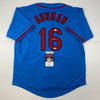 Autographed/Signed Nolan Gorman St. Louis Blue Baseball Jersey JSA COA by Hall of Fame Sports Memorabilia