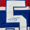 Framed Autographed/Signed Alex Newhook 35x39 Montreal Red Hockey Jersey JSA COA by Hall of Fame Sports Memorabilia