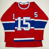 Autographed/Signed Alex Newhook Montreal Red Hockey Jersey JSA COA