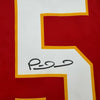 Autographed/Signed Patrick Mahomes Kansas City Chiefs Red Authentic Nike Game Football Jersey Fanatics COA