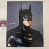 Autographed/Signed Val Kilmer Batman Movie 16x20 Photo JSA COA