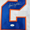 Autographed/Signed Bob Nystrom New York White Hockey Jersey JSA COA by Hall of Fame Sports Memorabilia