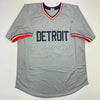 Autographed/Signed Jack Morris Detroit Grey Baseball Jersey JSA COA by Hall of Fame Sports Memorabilia
