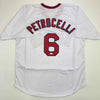 Autographed/Signed Rico Petrocelli HOF 1999 Boston White Baseball Jersey JSA COA by Hall of Fame Sports Memorabilia