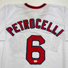 Autographed/Signed Rico Petrocelli HOF 1999 Boston White Baseball Jersey JSA COA by Hall of Fame Sports Memorabilia