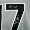 Framed Autographed/Signed Todd Helton HOF 24 35x39 Colorado Grey Baseball Jersey Tristar COA by Hall of Fame Sports Memorabilia