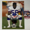 Autographed/Signed Lawrence Taylor New York Giants 11x14 Football Photo JSA COA #3