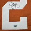 Autographed/Signed Eric Metcalf Texas Orange College Football Jersey Beckett BAS COA by Hall of Fame Sports Memorabilia