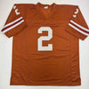Autographed/Signed Eric Metcalf Texas Orange College Football Jersey Beckett BAS COA by Hall of Fame Sports Memorabilia