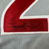 Autographed/Signed Sammy Sosa Chicago Grey Baseball Jersey Beckett BAS COA by Hall of Fame Sports Memorabilia
