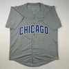 Autographed/Signed Sammy Sosa Chicago Grey Baseball Jersey Beckett BAS COA by Hall of Fame Sports Memorabilia