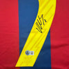 Autographed/Signed David Villa FC Barcelona Blue Soccer Jersey Beckett BAS COA by Hall of Fame Sports Memorabilia