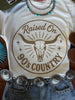 Raised On 90's Country Steer Skull Graphic Tee by Wild Junkie