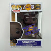 Autographed/Signed Shaq Shaquille O'Neal Los Angeles Lakers Basketball Funko Pop #208 Figurine PSA COA by Hall of Fame Sports Memorabilia
