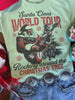 Santa Claus World Tour Graphic Tee by Wild Junkie
