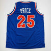Autographed/Signed Mark Price Cleveland Blue Basketball Jersey Beckett BAS COA by Hall of Fame Sports Memorabilia
