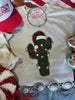 Christmas Cactus Sequins Patch Sweatshirt by Wild Junkie