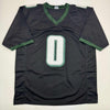 Autographed/Signed Bryce Huff Philadelphia Black Football Jersey JSA COA