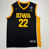 Autographed/Signed Caitlin Clark Iowa Black Basketball Jersey Panini COA by Hall of Fame Sports Memorabilia