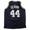 Autographed/Signed George Gervin San Antonio Black Basketball Jersey Beckett BAS COA by Hall of Fame Sports Memorabilia