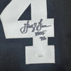 Autographed/Signed George Gervin San Antonio Black Basketball Jersey Beckett BAS COA by Hall of Fame Sports Memorabilia