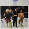 Autographed/Signed Khabib Nurmagomedov UFC MMA Ultimate Fighting 11x14 Photo PSA/DNA COA #2