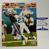 Autographed/Signed Tim Brown Las Vegas Oakland Raiders 8x10 Football Photo Beckett BAS COA #2