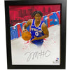 Framed Autographed/Signed Tyrese Maxey In Focus Philadelphia 76ers Sixers 20x24 Basketball Photo Fanatics COA