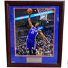 Framed Autographed/Signed Joel Embiid Philadelphia 76ers Sixers 16x20 Basketball Photo Fanatics COA
