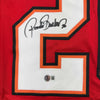 Autographed/Signed Ronde Barber Tampa Bay Red Football Jersey Beckett BAS COA by Hall of Fame Sports Memorabilia
