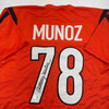 Autographed/Signed Anthony Munoz Cincinnati Orange Football Jersey Beckett BAS COA by Hall of Fame Sports Memorabilia