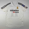 Autographed/Signed Ronaldo Nazario Real Madrid White Soccer Jersey Beckett BAS COA