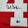 Autographed/Signed Archie Griffin Ohio State Red College Football Jersey Beckett BAS COA