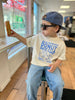 MOMS DONUT DATE CLUB TEE - CREAM (FRONT ONLY) by LITTLE RAD THINGS