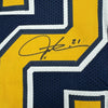 Framed Autographed/Signed LaDainian Tomlinson 35x39 San Diego Blue Color Rush Football Jersey Beckett BAS COA