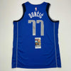 Autographed/Signed Luka Doncic Dallas Mavericks Blue Authentic Basketball Jersey JSA COA