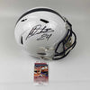 Autographed/Signed Miles Sanders Penn State Nittany Lions Full Size FS F/S Replica College Football Helmet JSA COA