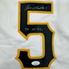 Autographed/Signed Bill Madlock Pittsburgh White Baseball Jersey JSA COA by Hall of Fame Sports Memorabilia