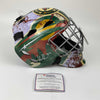 Autographed/Signed Kaapo Kahkonen Minnesota Wild Hockey Full Size Goalie Mask Helmet Fanatics COA