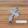 Damascus Steel Christian Cross Locket 3 Inch Handmade Pendant Unique Design by JW SteelCrafts
