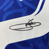 Autographed/Signed Vini Vinicius Jr. Real Madrid Blue Soccer Jersey Beckett BAS COA