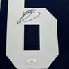 Framed Autographed/Signed Daron Bland 35x39 Dallas Thanksgiving Football Jersey JSA COA by Hall of Fame Sports Memorabilia