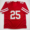 Autographed/Signed Melvin Gordon Wisconsin Red College Football Jersey JSA COA by Hall of Fame Sports Memorabilia