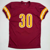 Autographed/Signed Austin Ekeler Washington Burgundy Football Jersey Beckett BAS COA