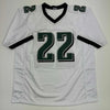 Autographed/Signed Asante Samuel Sr. 4x Pro Bowl Philadelphia White Football Jersey JSA COA